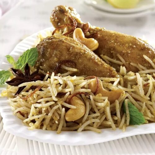 Sujata Chicken Biryani Sauce Mix prepared