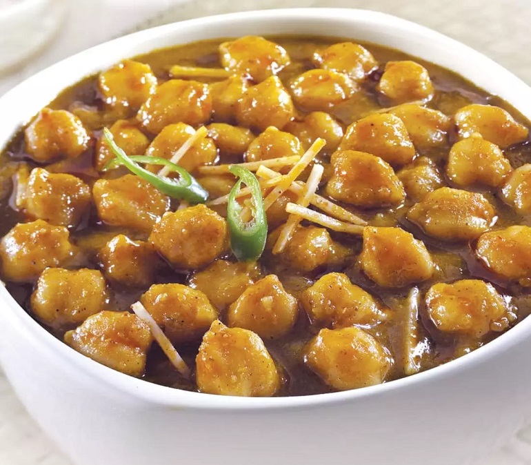 Sujata Chhole Curry sauce mix prepared