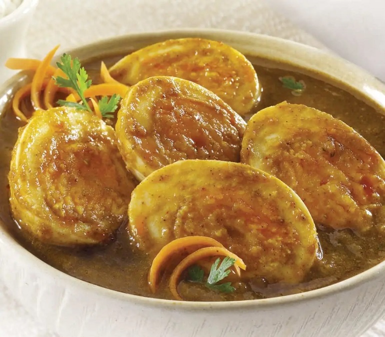 Sujata Egg Curry Sauce Mix prepared