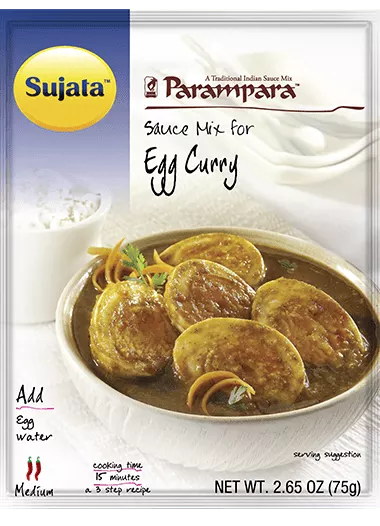 Sujata Egg Curry Sauce Mix packet