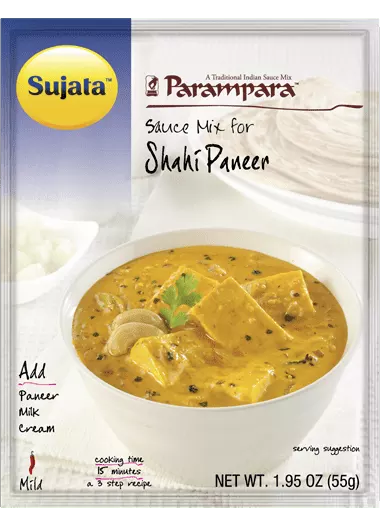 Sujata Shahi Paneer Mix packet