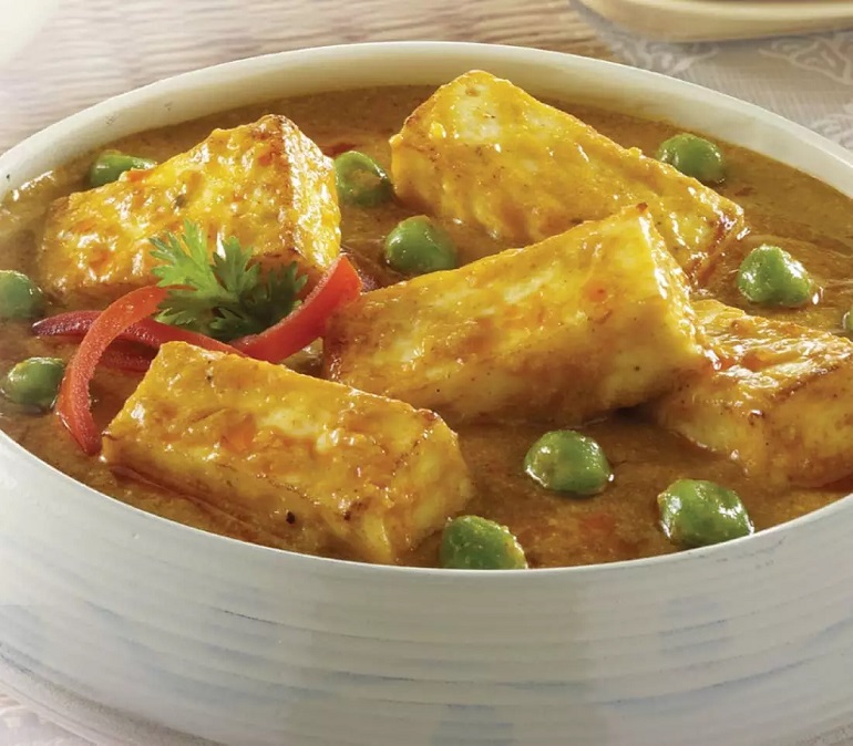 Sujata Mutter Paneer recipe prepared