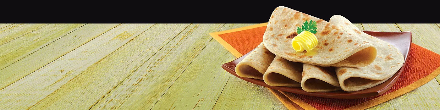 Plain Paratha prepared