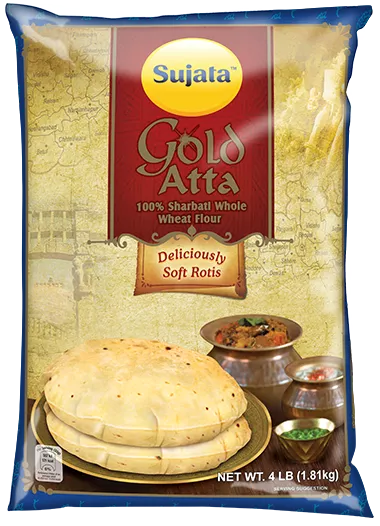Sujata Gold Atta – 100% Sharbati Whole Wheat Flour package