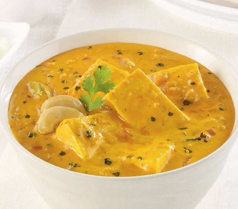 Sujata Shahi Paneer recipe prepared