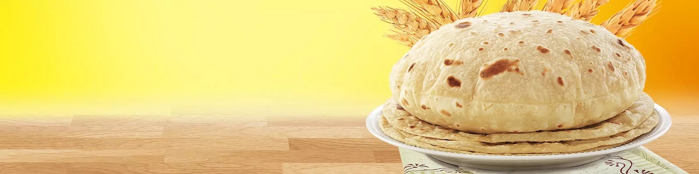 Sujata Chakki Atta 100 whole wheat flour prepared